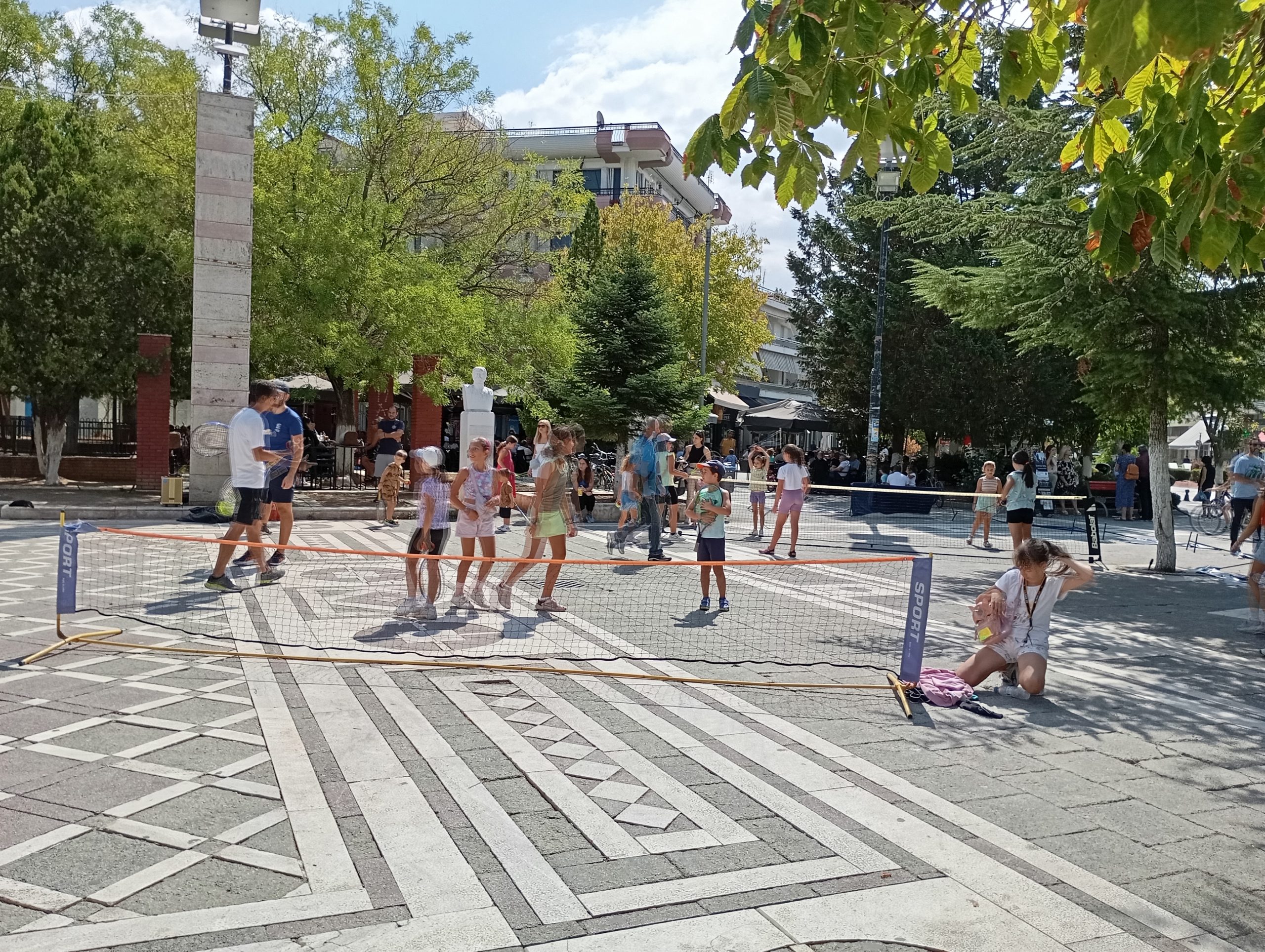 TA NEA ΤΗΣ ΠΤΟΛΕΜΑΪΔΑΣ: Street Tennis στην κεντρική πλατεία Πτολεμαϊδας